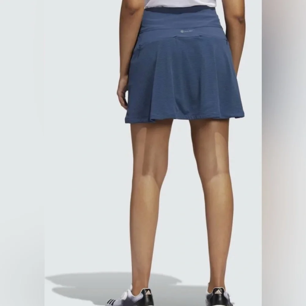 NWT [Adidas] HEAT.RDY Sport 15" Golf Skort Skirt in Crew Navy Blue Women’s Sz XS - Picture 6 of 12